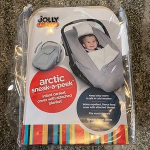 Jolly Jumper Sneak-A-Peek Arctic Car Seat Cover